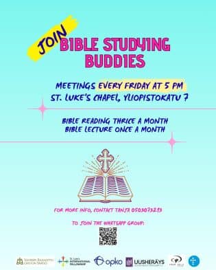 Bible studing buddies